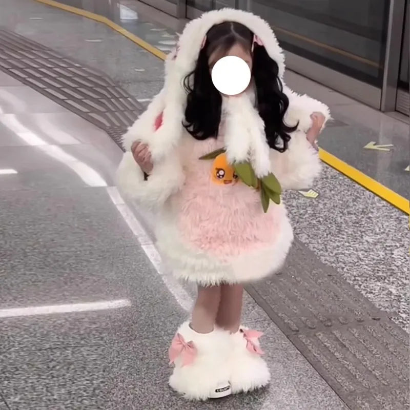 Cute Plush Rabbit Suit