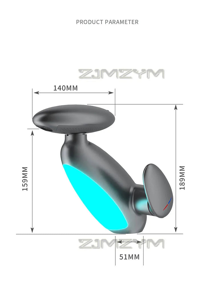 4Modes Outlet LED Basin Faucet 360° Rotatable Pulled Out Tap Temperature Sensitive Sink Faucets Drip-proof Hot Cold Switch Mixer