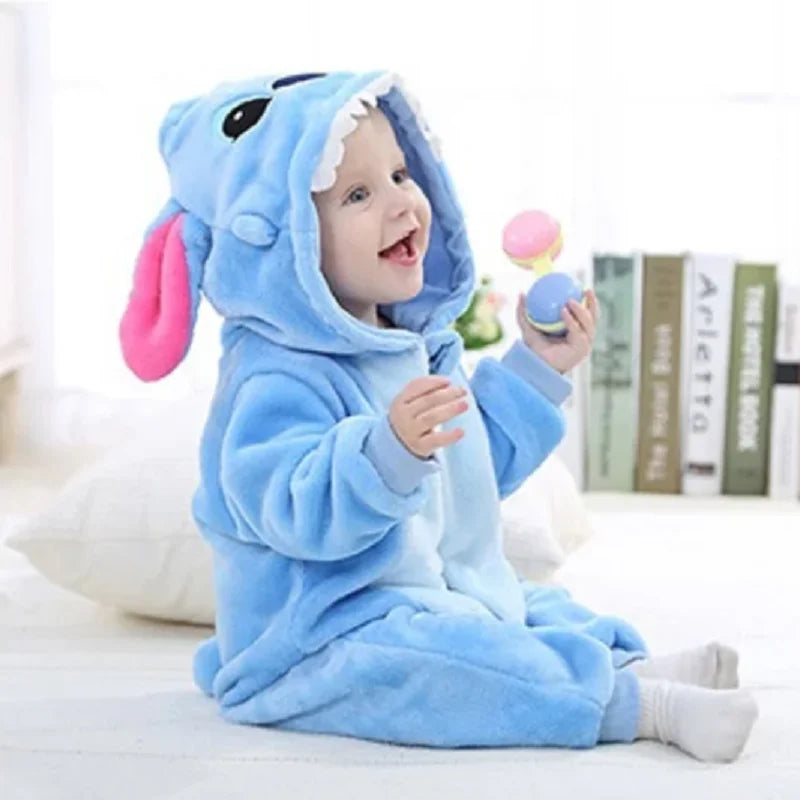 Cozy & Snuggly Animal Baby Romper