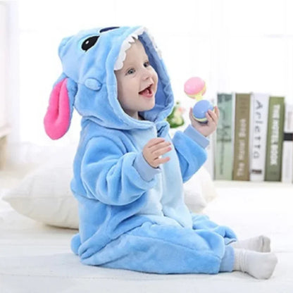 Cozy & Snuggly Animal Baby Romper