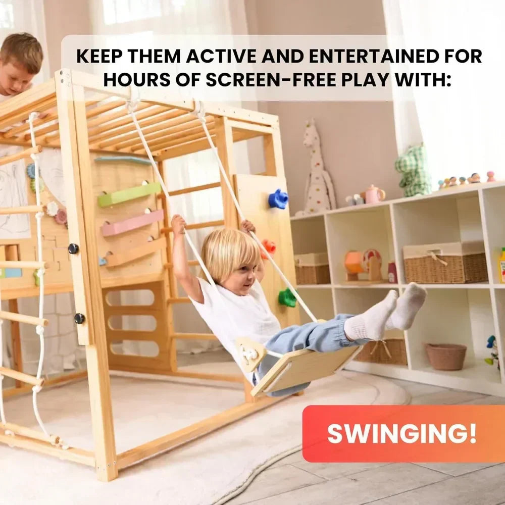 Alpine Wooden Jungle Gym Playpen product detail