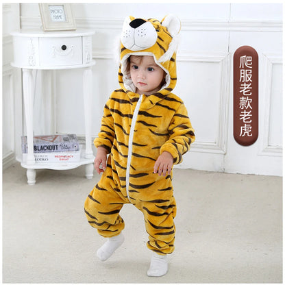 Cozy & Snuggly Animal Baby Romper