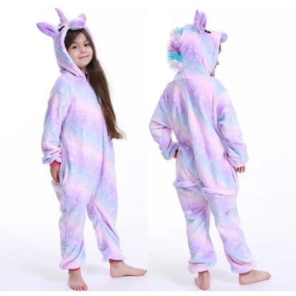 Unicorn Hooded Pajama