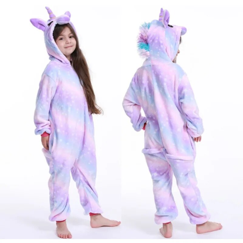 Unicorn Hooded Pajama