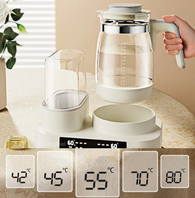 Smart Electric Kettle - Green No warming basket product view