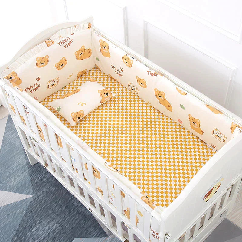 Baby Bed - Dinosaur Yellow for 110x65cm bed product view
