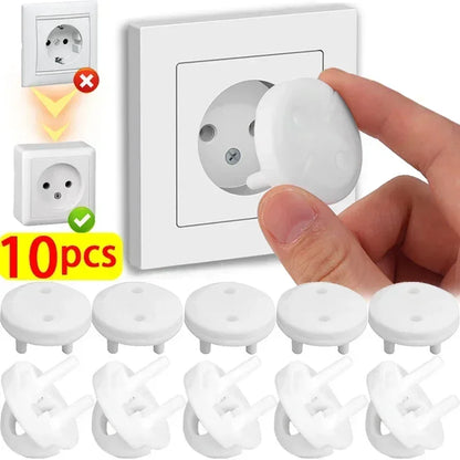 Secure Outlets with 10-Pack Rotate Guards