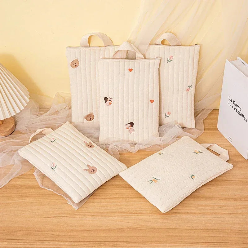 Cotton Diaper Storage Bag
