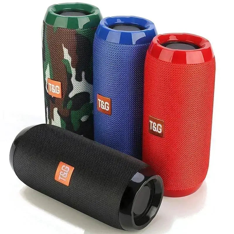 Portable Bluetooth Speaker Wireless , Ipx4 Waterproof Bluetooth 5.0 TWS MP3 Player Paring Aux & Tf-Card Input for Home  Outdoor