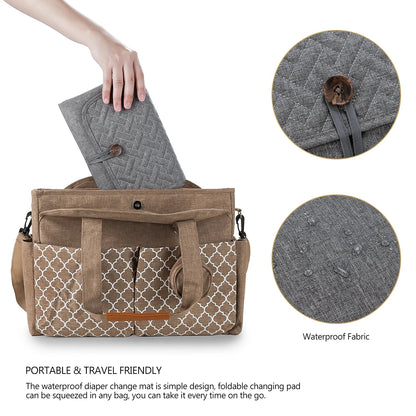 TravelMate™  Foldable Changing Pad – Waterproof & Portable