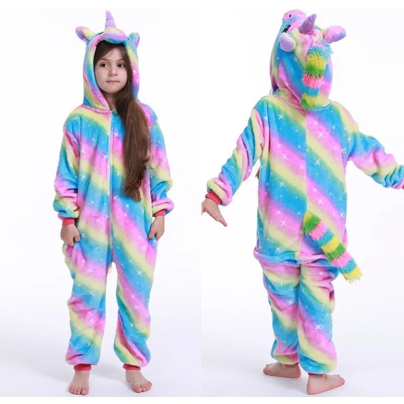 Unicorn Hooded Pajama