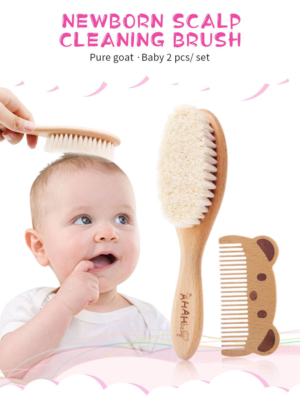 Wooden Baby Comb product detail