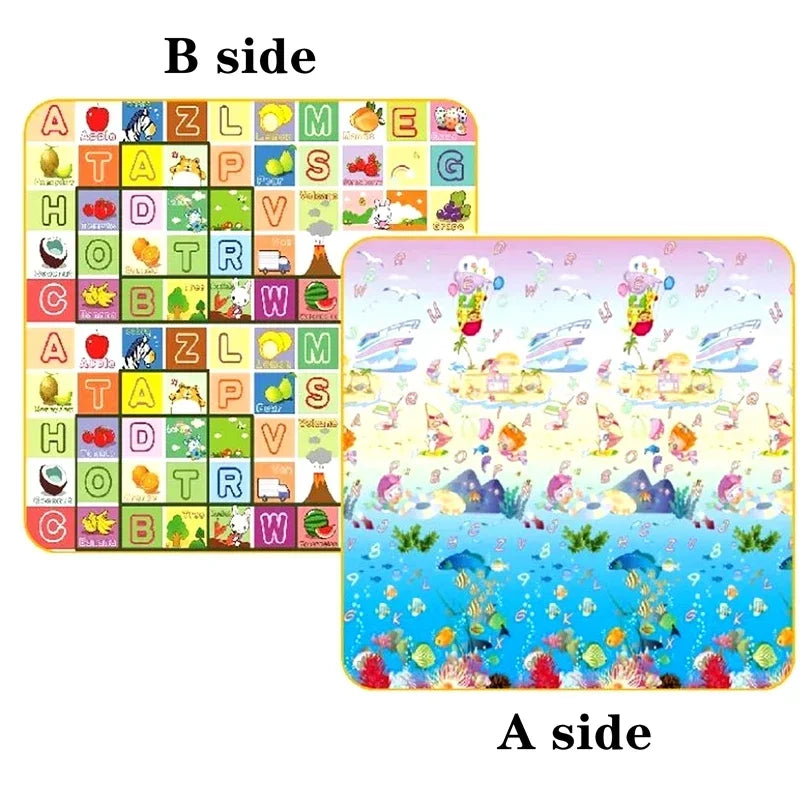 Baby Play Mat - Burgundy 180x120x1cm product view