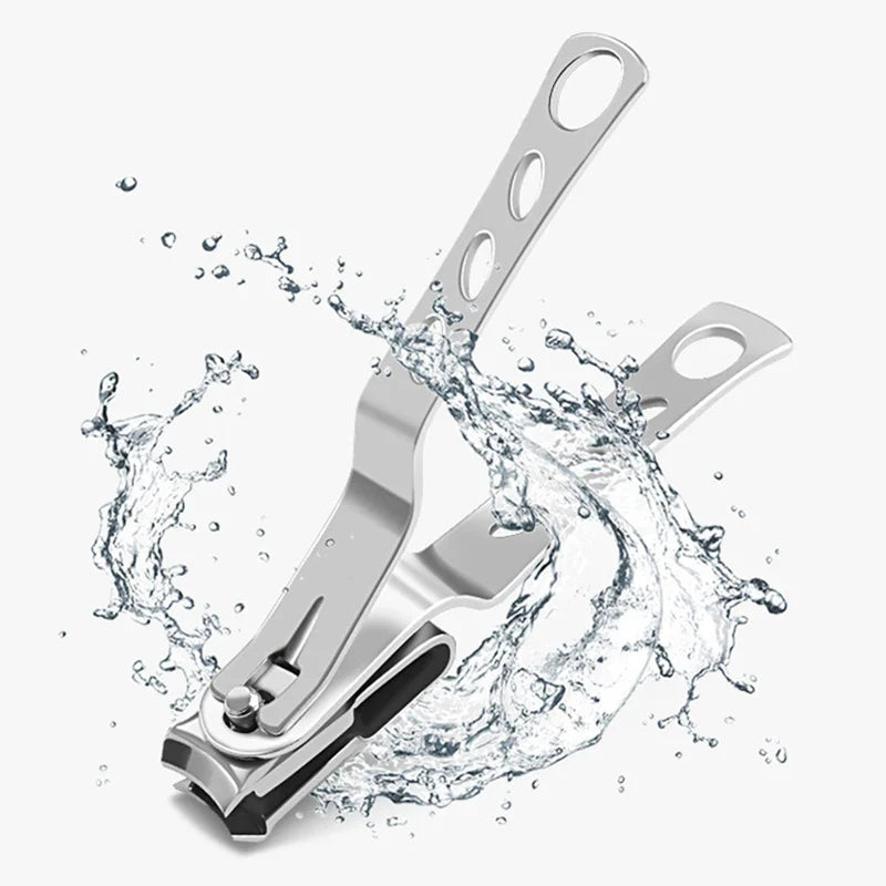 Nail Clippers Cuticle Clipper,  Large Stainless Steel Nail Cutter With 360-Degree Rotating Head, Fingernails Toenails Clippers F