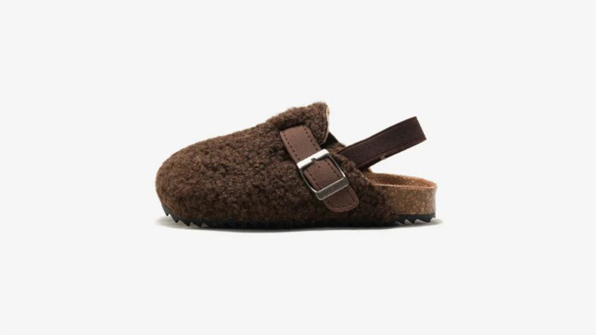 Unisex Kids' Wool Slip-On Moccasins
