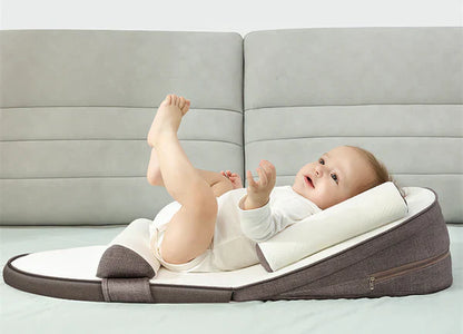 SleepWell™ Ultimate Comfort Anti-Reflux & Anti-Roll Baby Support Bed