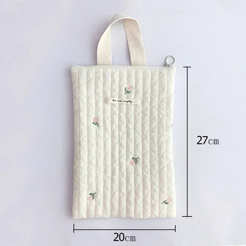 Cotton Diaper Storage Bag