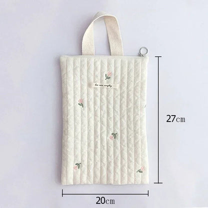 Cotton Diaper Storage Bag