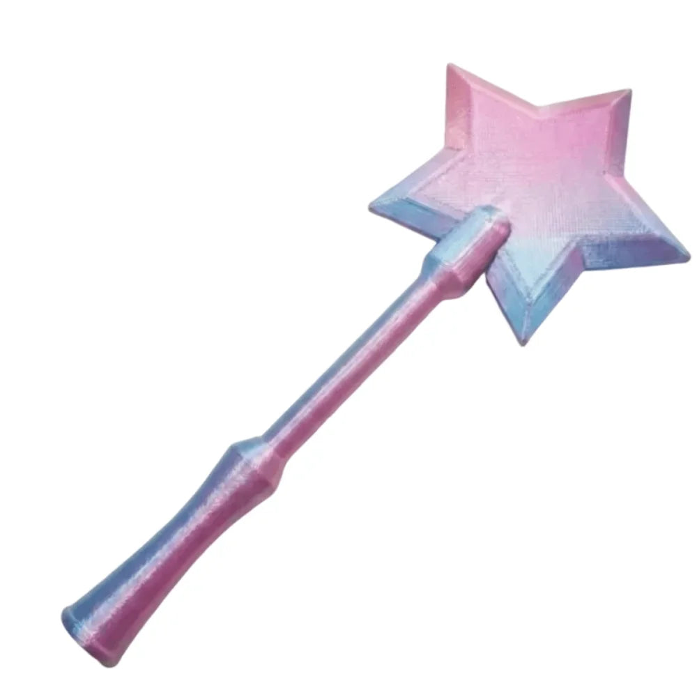 Fashion Creative 3D Printed Wand Tap To Pay Portable Cute Star Magic Wand Holder Funny Lightweight Credit Card Holder Daily Use