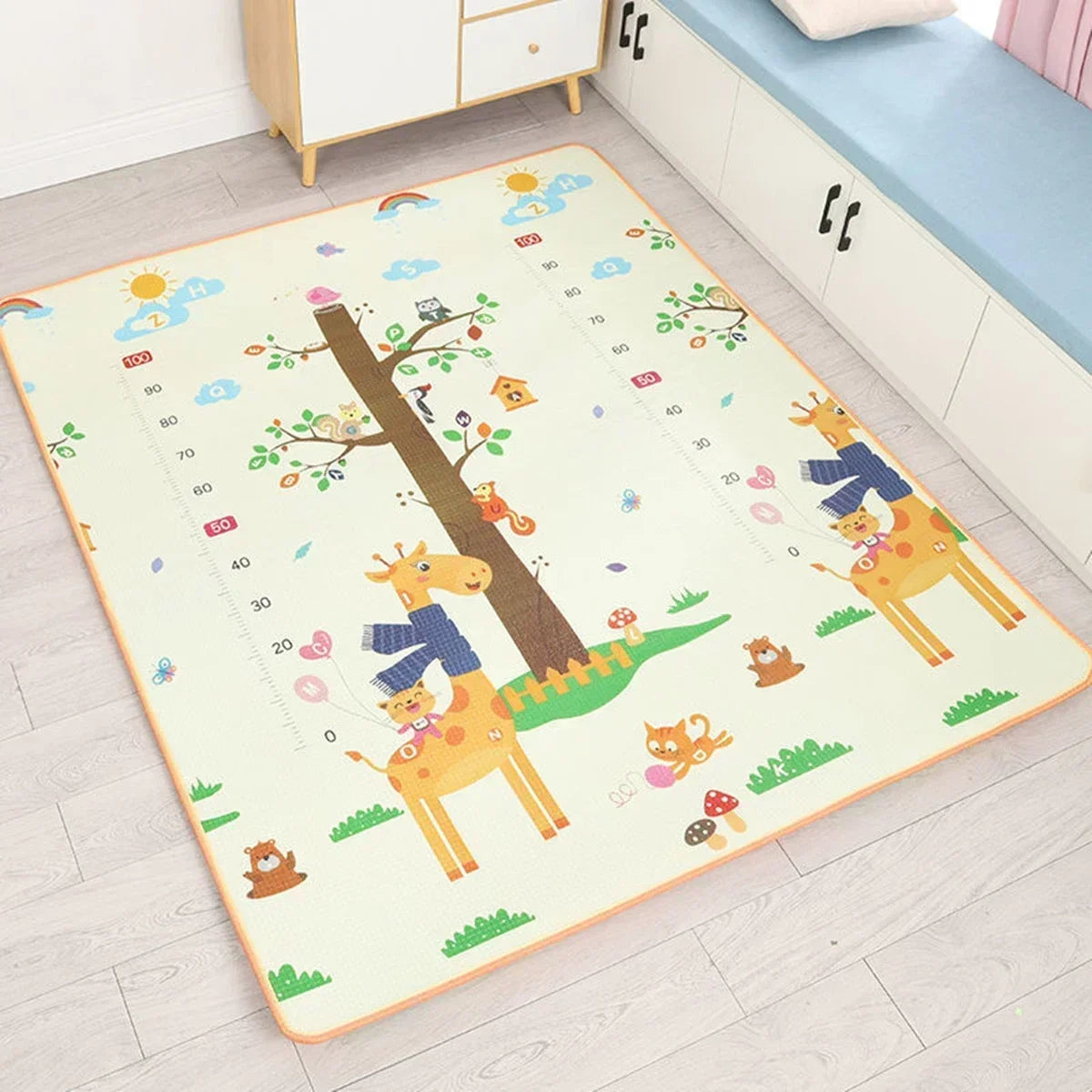 Baby Play Mat - Double sided pattern 4 200x180x0.5cm product view