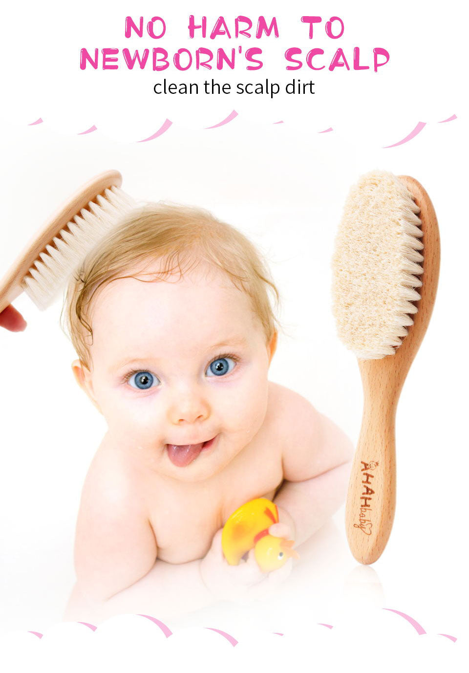 Wooden Baby Comb product detail