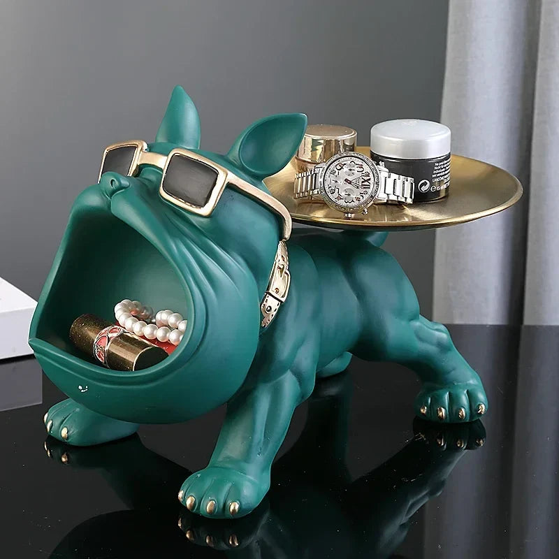 8inch Home Decor Bulldog Figurine Dog - D product view