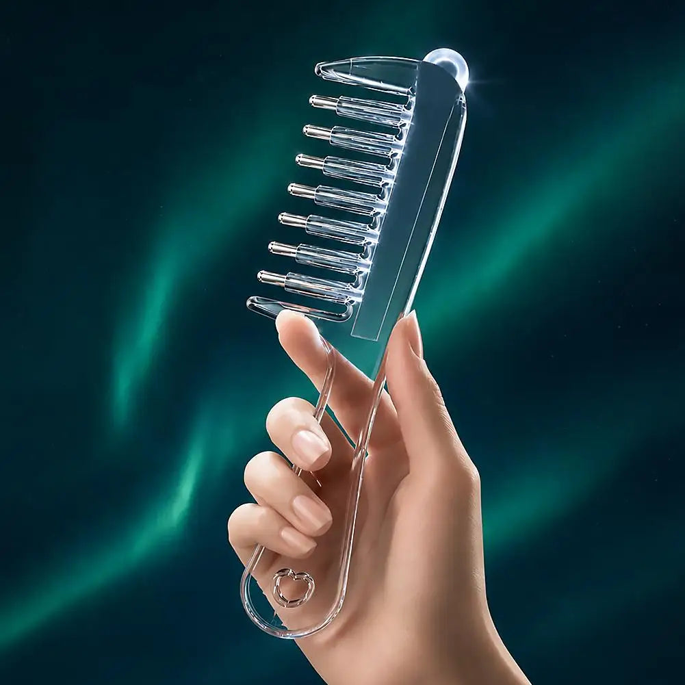 Scalp Liquid Guide Comb Mini Portable Head Applicator Hair Care Comb Anti-Static Scalp Nourish Hair Guide Comb