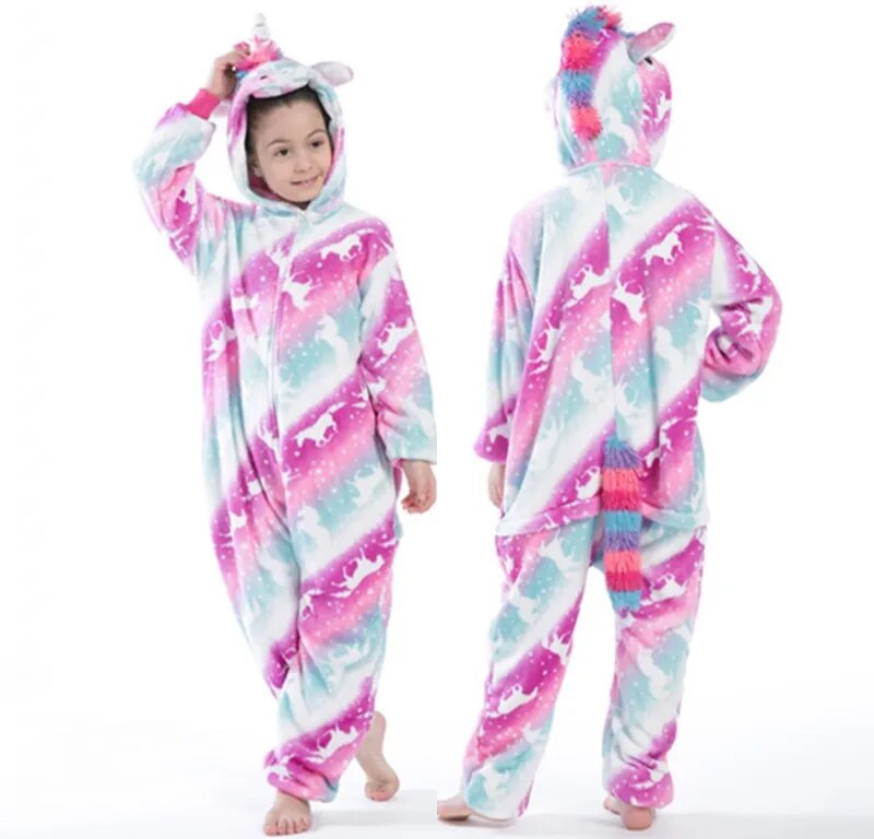 Unicorn Hooded Pajama