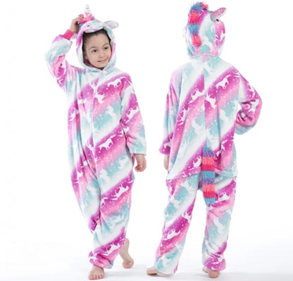 Unicorn Hooded Pajama
