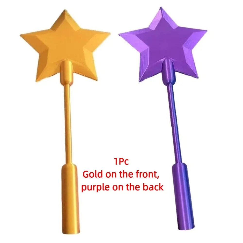 Fashion Creative 3D Printed Wand Tap To Pay Portable Cute Star Magic Wand Holder Funny Lightweight Credit Card Holder Daily Use