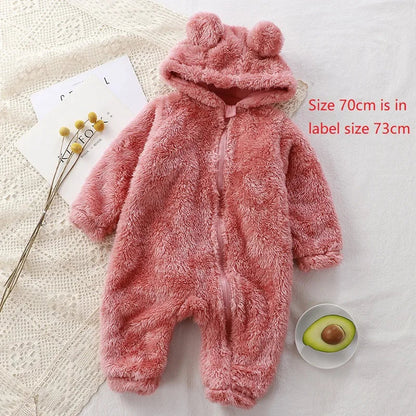 Cozy & Snuggly Animal Baby Romper