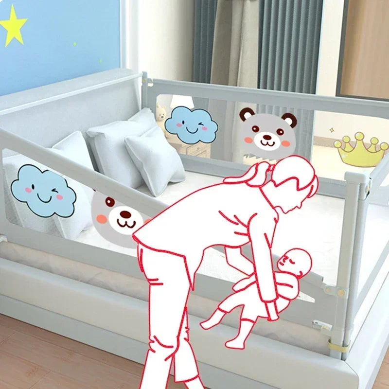 Children Bed Anti-Fall Fence