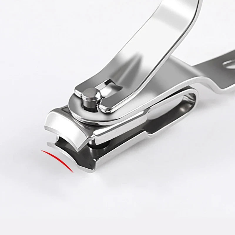 Nail Clippers Cuticle Clipper,  Large Stainless Steel Nail Cutter With 360-Degree Rotating Head, Fingernails Toenails Clippers F