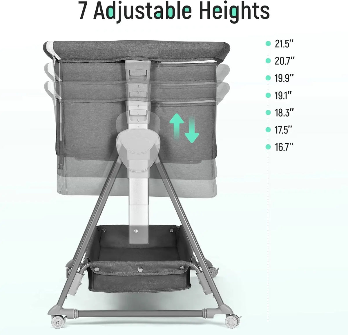 Foldable Baby Crib product detail