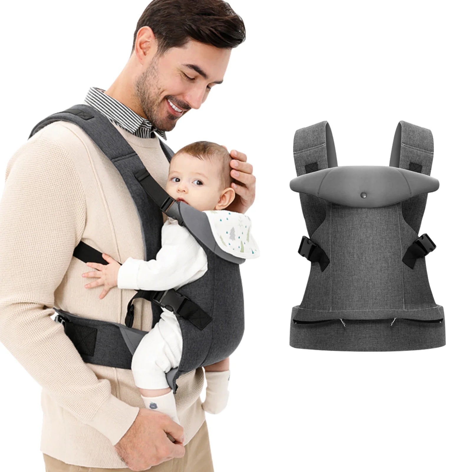 CuddleCloud™ 4-in-1 Baby Carrier