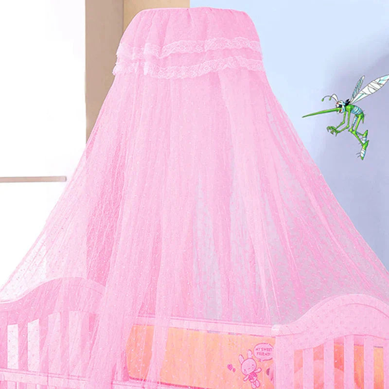 Mosquito Net Baby Summer - yellow with holder product view