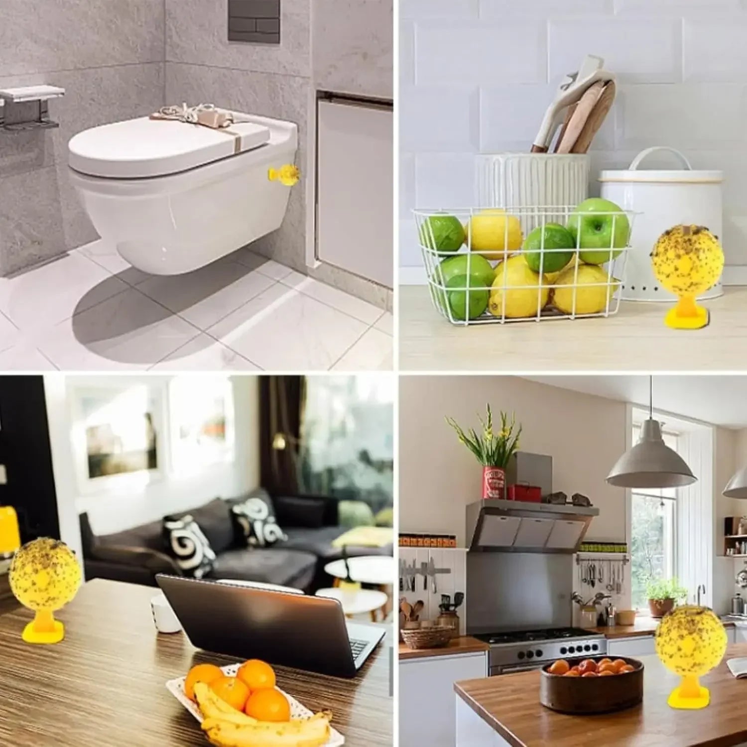 Lemon Sticky Fly Trap | Mosquito, Gnat & House Fly Catcher