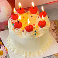 Cherry Birthday Cake Candle Cherry Fruit Candle Pink Girl Cute Candle Creative Children's Cartoon Candle