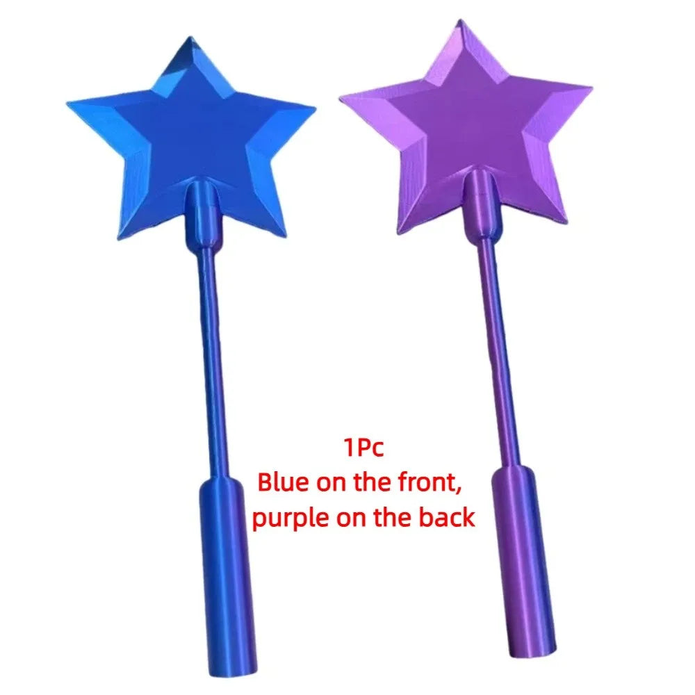 Fashion Creative 3D Printed Wand Tap To Pay Portable Cute Star Magic Wand Holder Funny Lightweight Credit Card Holder Daily Use