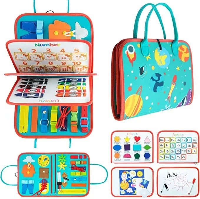 Explore and Play Busy Board