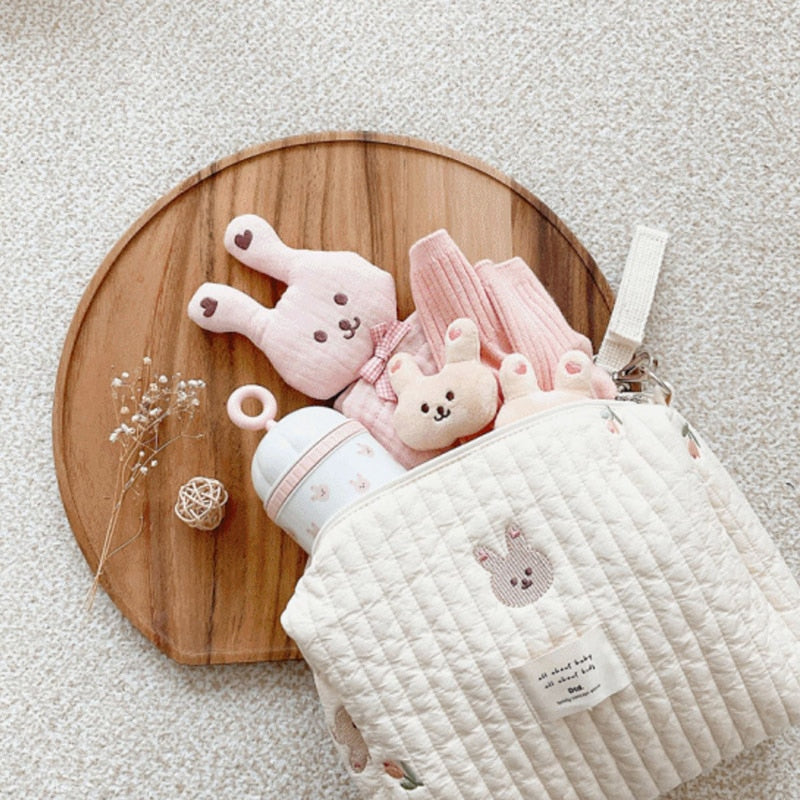 Quilted Diaper Organizer