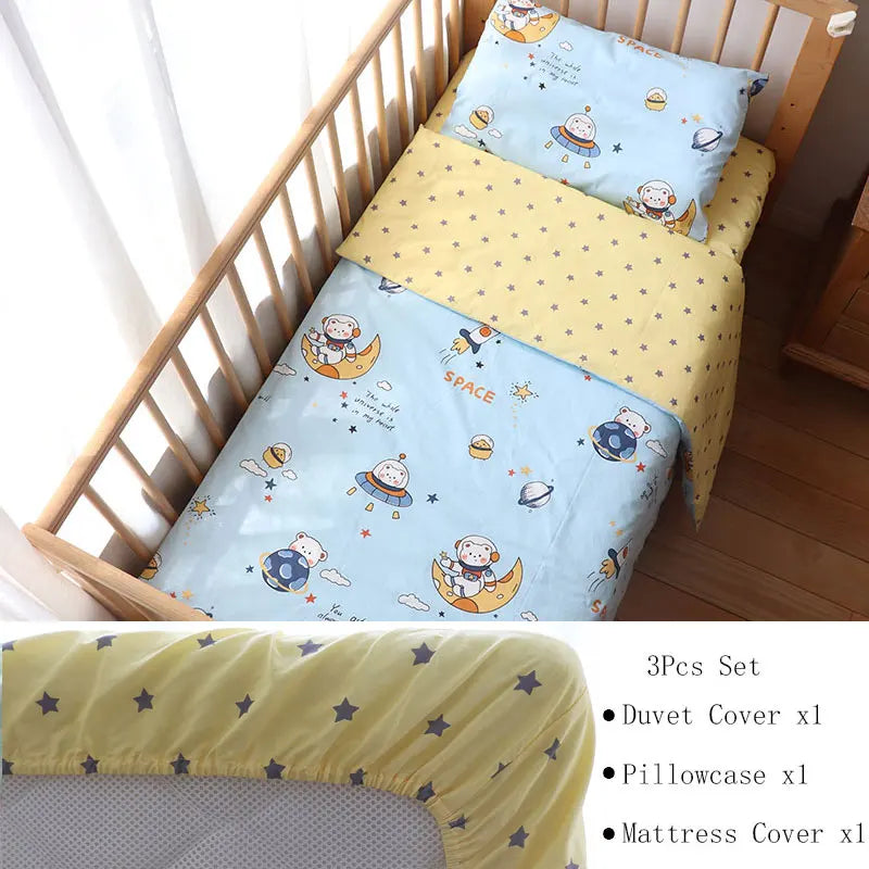 Baby Bed - White Star Fitted product view