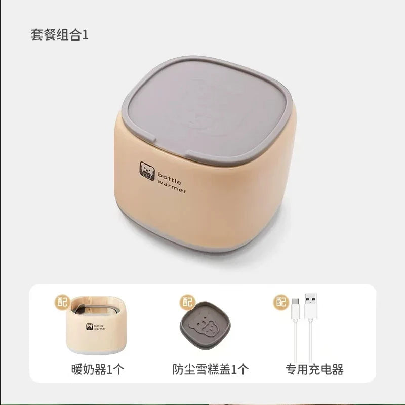 For hegen/pigeon Bottle Portable breast warmer with wireless heating for infants to go out and heat breast milk
