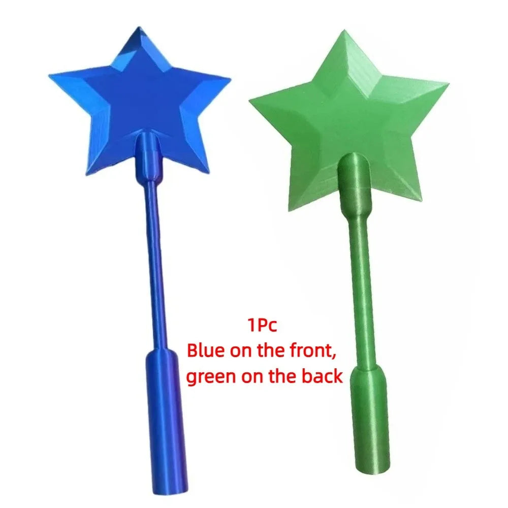 Fashion Creative 3D Printed Wand Tap To Pay Portable Cute Star Magic Wand Holder Funny Lightweight Credit Card Holder Daily Use