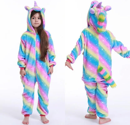 Unicorn Hooded Pajama