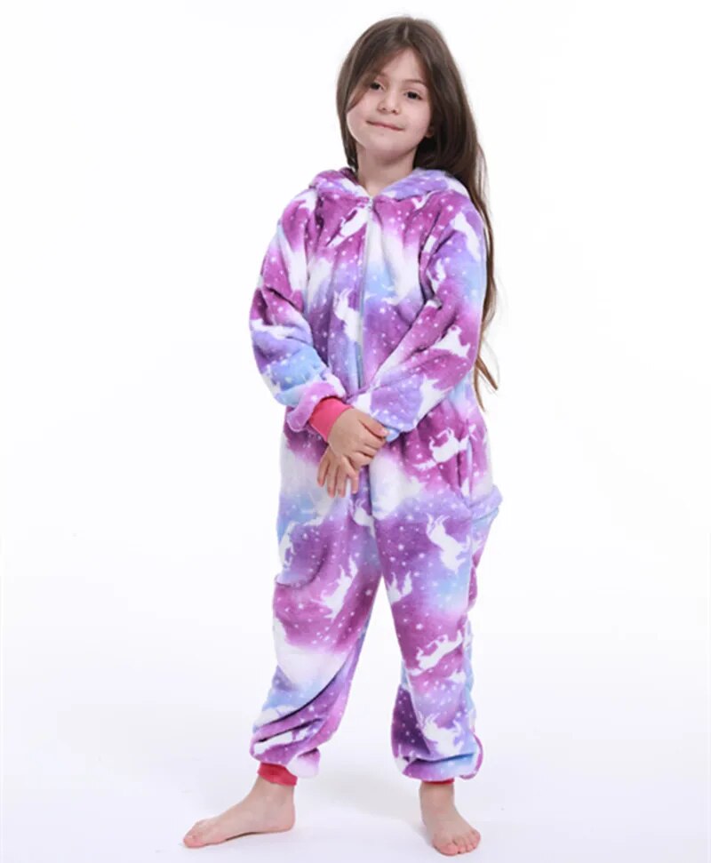 Unicorn Hooded Pajama