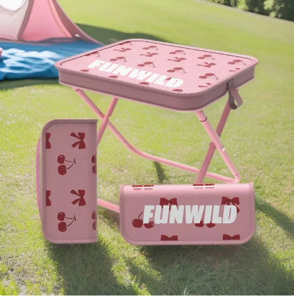 Small Mazar Folding Portable Handbag Stool Outdoor Small Stool Student Stool Queue Artifact Picnic Stool, Train Stool