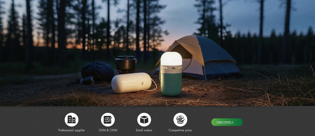 Salt Water Lamp Outdoor Portable Lantern Garden Tent Camp Backyard Fishing Camping Light Used for 300-400 Hours