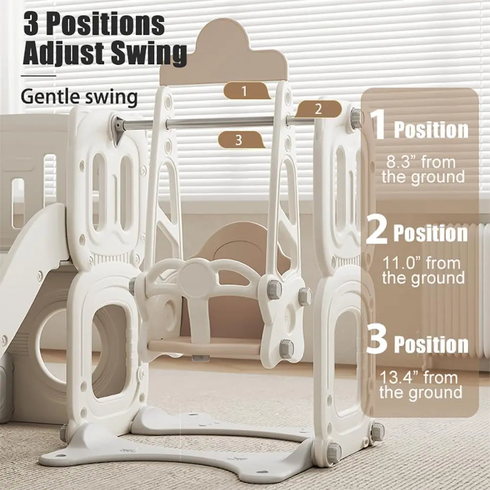 Toddler Slide Swing Playpen product detail