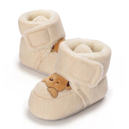 Newborn Baby Soft Cotton Winter Shoes First Walkers
